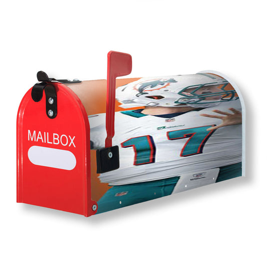 Ryan Tannehill Orange Magnetic Mailbox Cover 18" x 21" Outdoor Decor