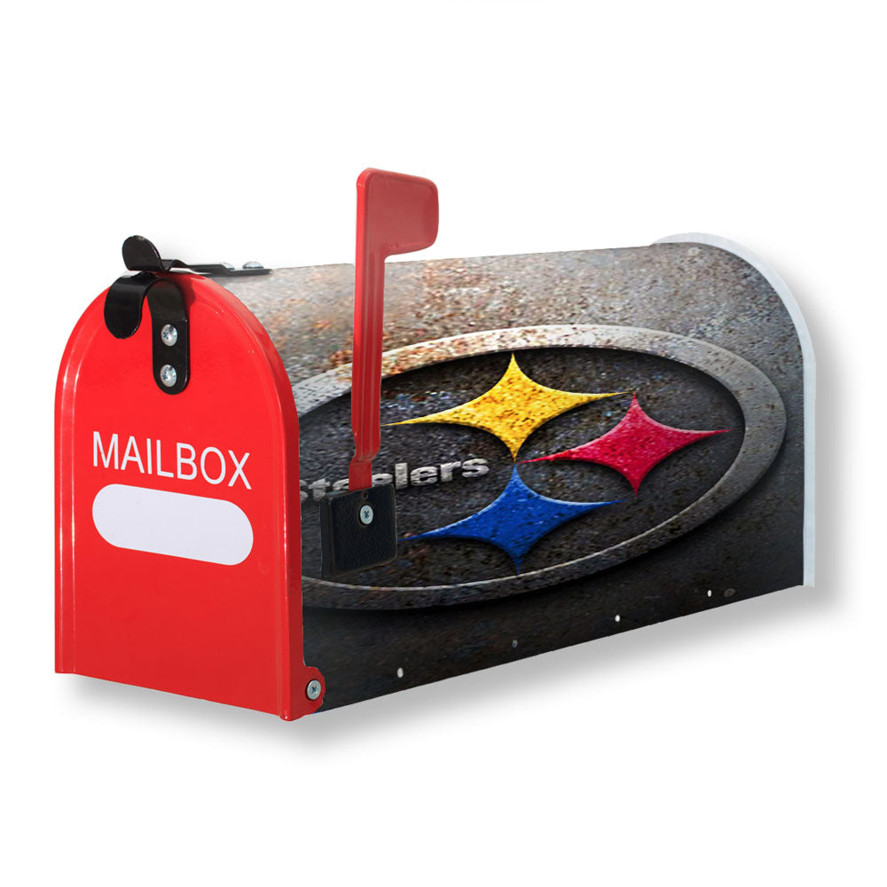 Steelers Logo Magnetic Mailbox Cover - 18.0" x 21.0"