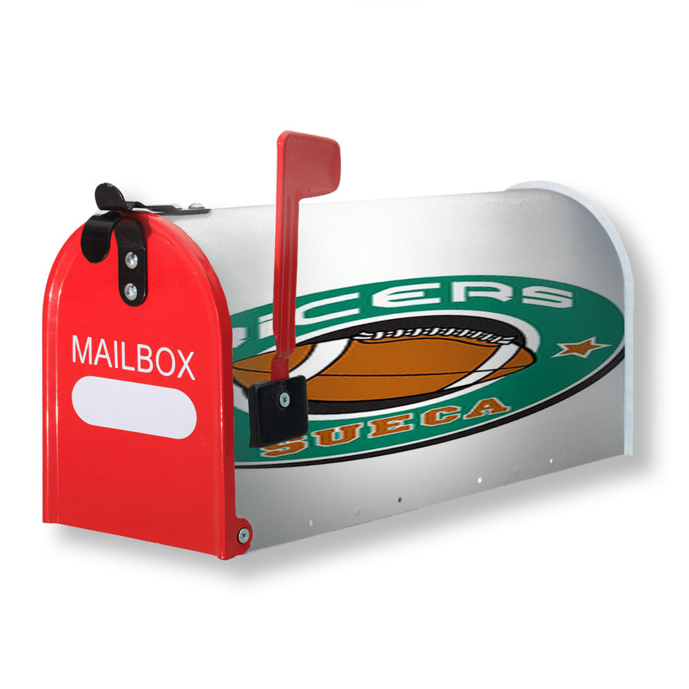 Sueca Ricers Logo Magnetic Mailbox Cover - 18.0" x 21.0"
