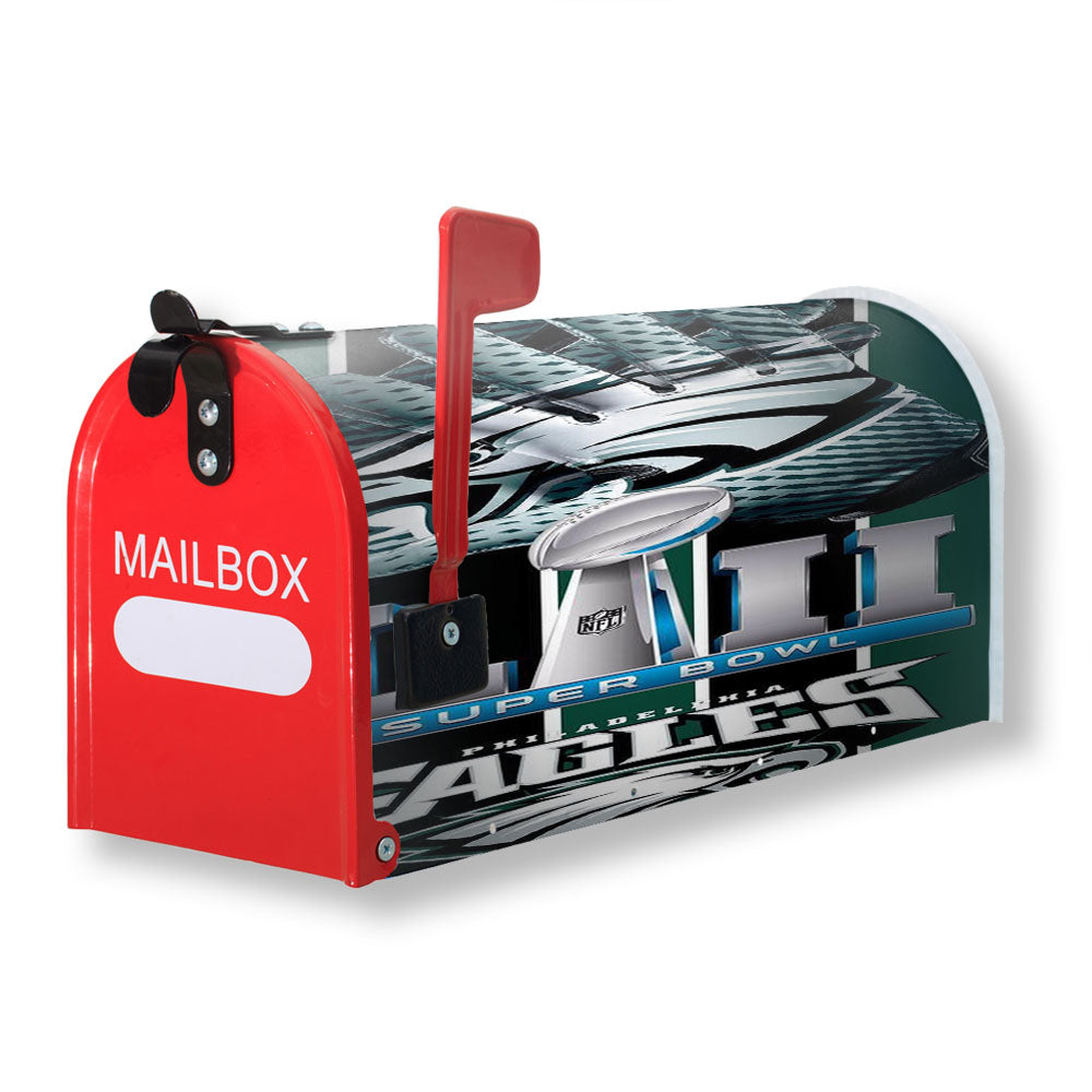 Super Bowl Lii Eagles Magnetic Mailbox Cover - 18.0" x 21.0"