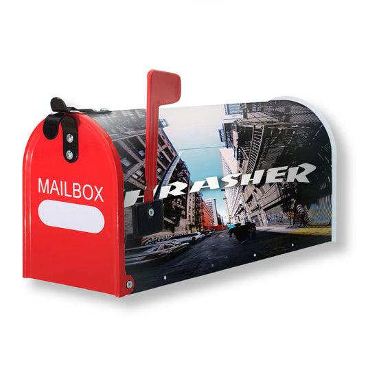 Thrasher Street Magnetic Mailbox Cover 18" x 21" Outdoor Decor
