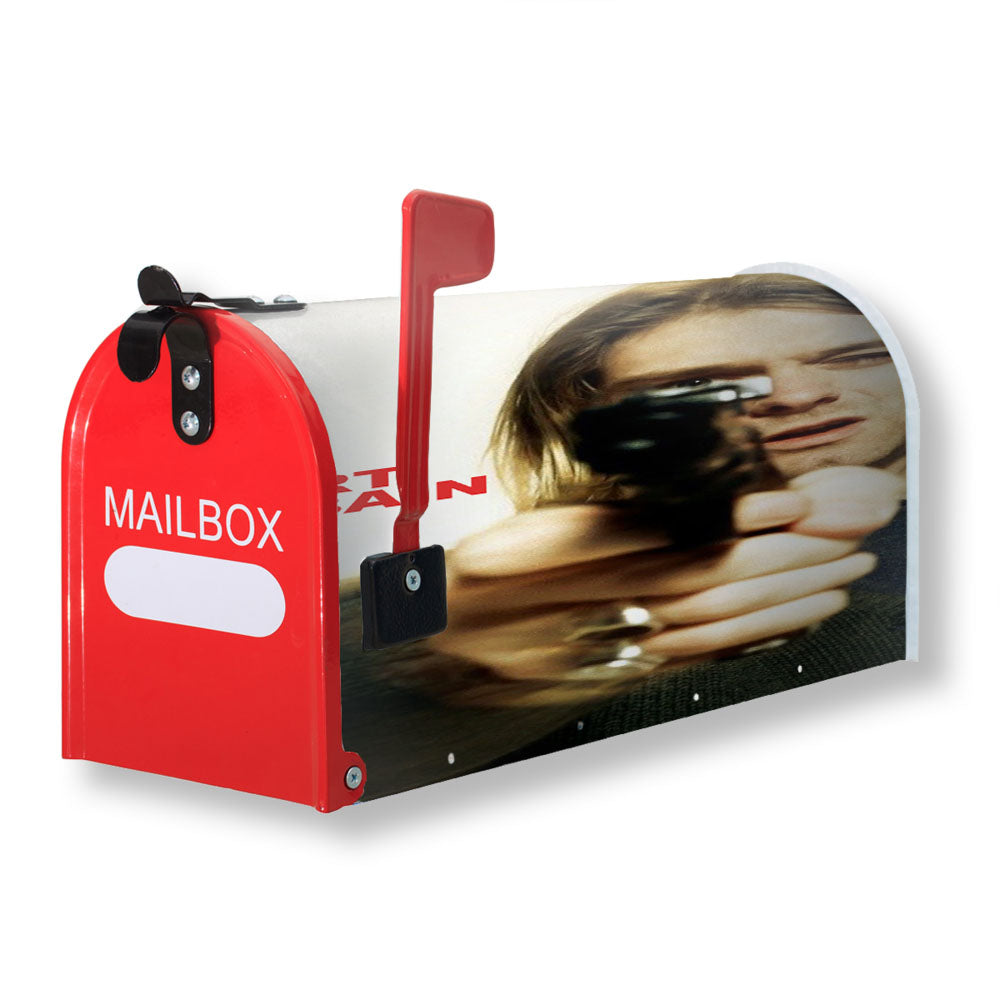 Tribute To Legend Grunge Kurt Cobain Magnetic Mailbox Cover - 18.0" x 21.0"