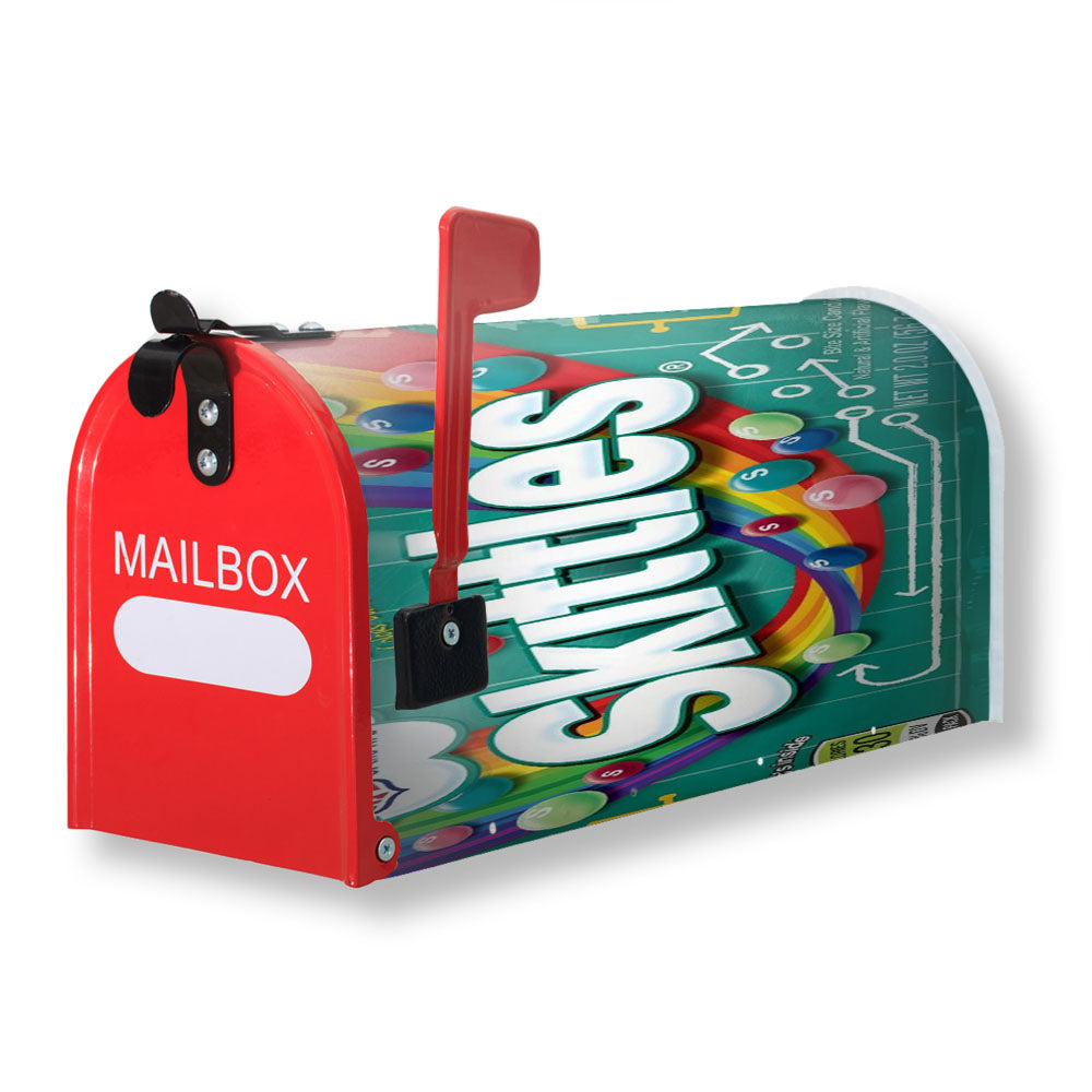 Trick Plays Skittles Candy Magnetic Mailbox Cover - 18.0" x 21.0"