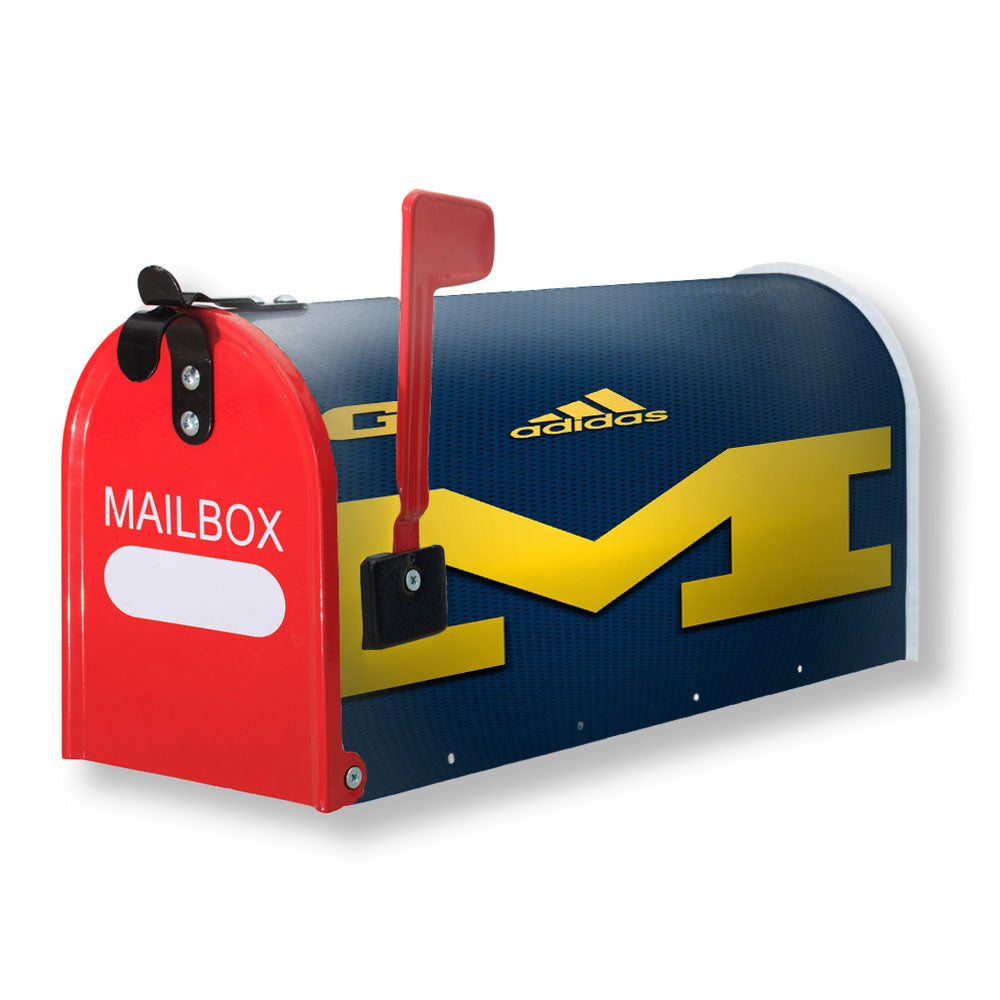 University Of Michigan Medical School Logo With Adidas Magnetic Mailbox Cover - 18.0" x 21.0"