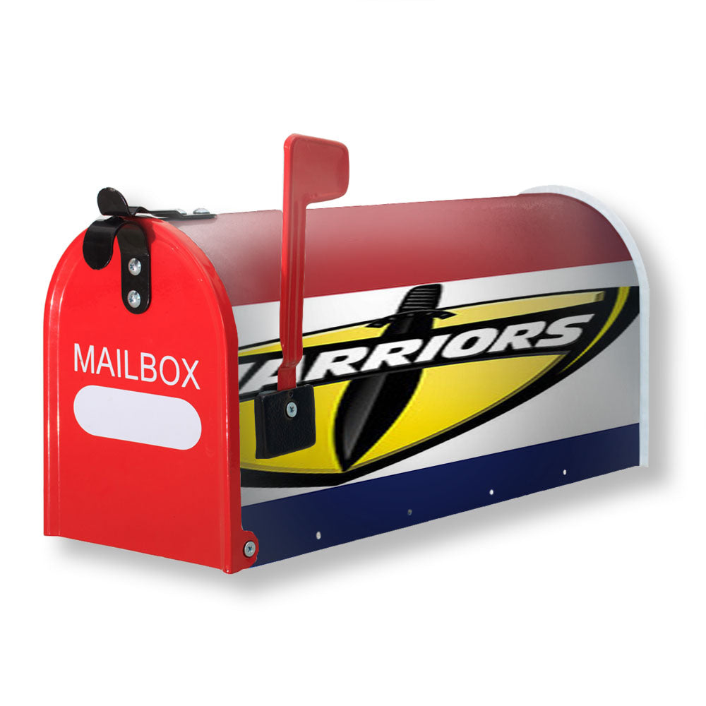 Warriors Magnetic Mailbox Cover - 18.0" x 21.0"