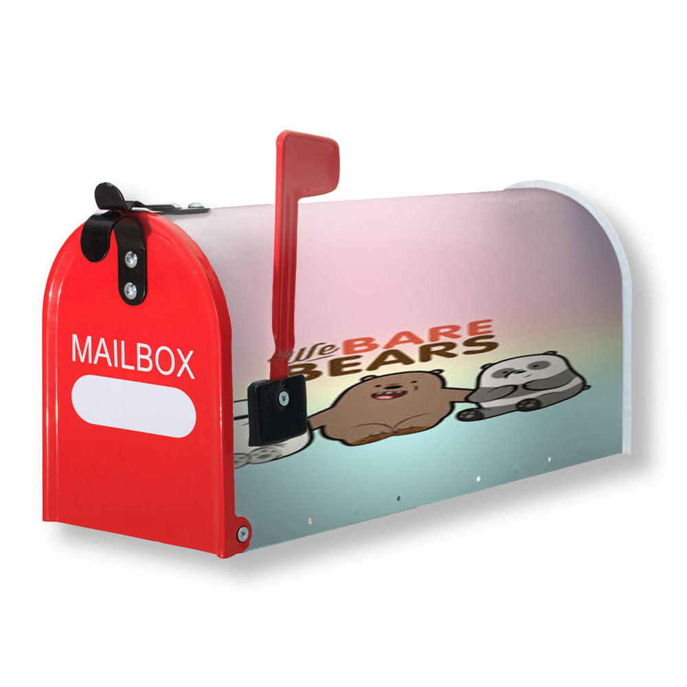 We Bare Bears Magnetic Mailbox Cover - 18.0" x 21.0"