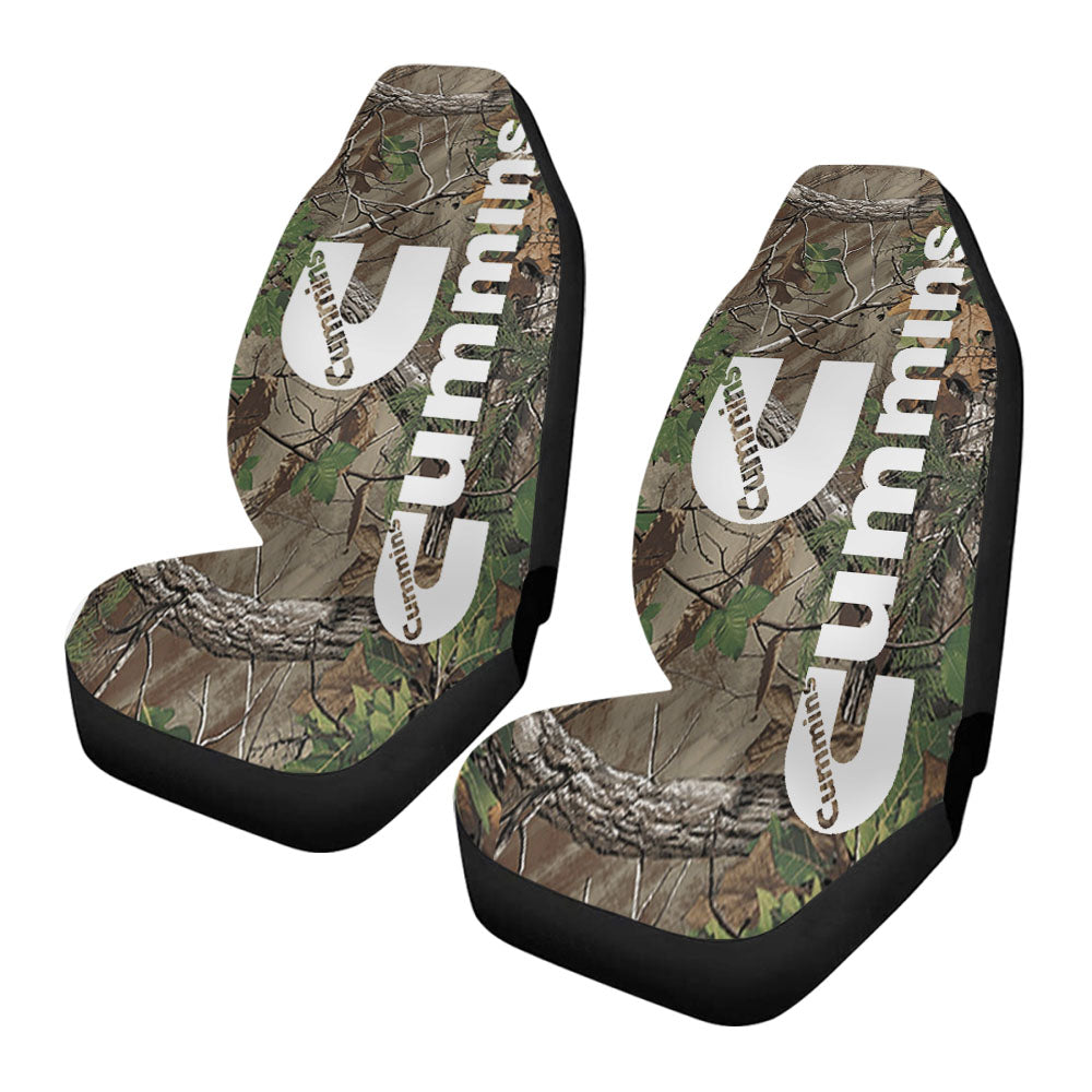 Cummins Diesel Camouflage Realtree Logo Car Seat Covers
