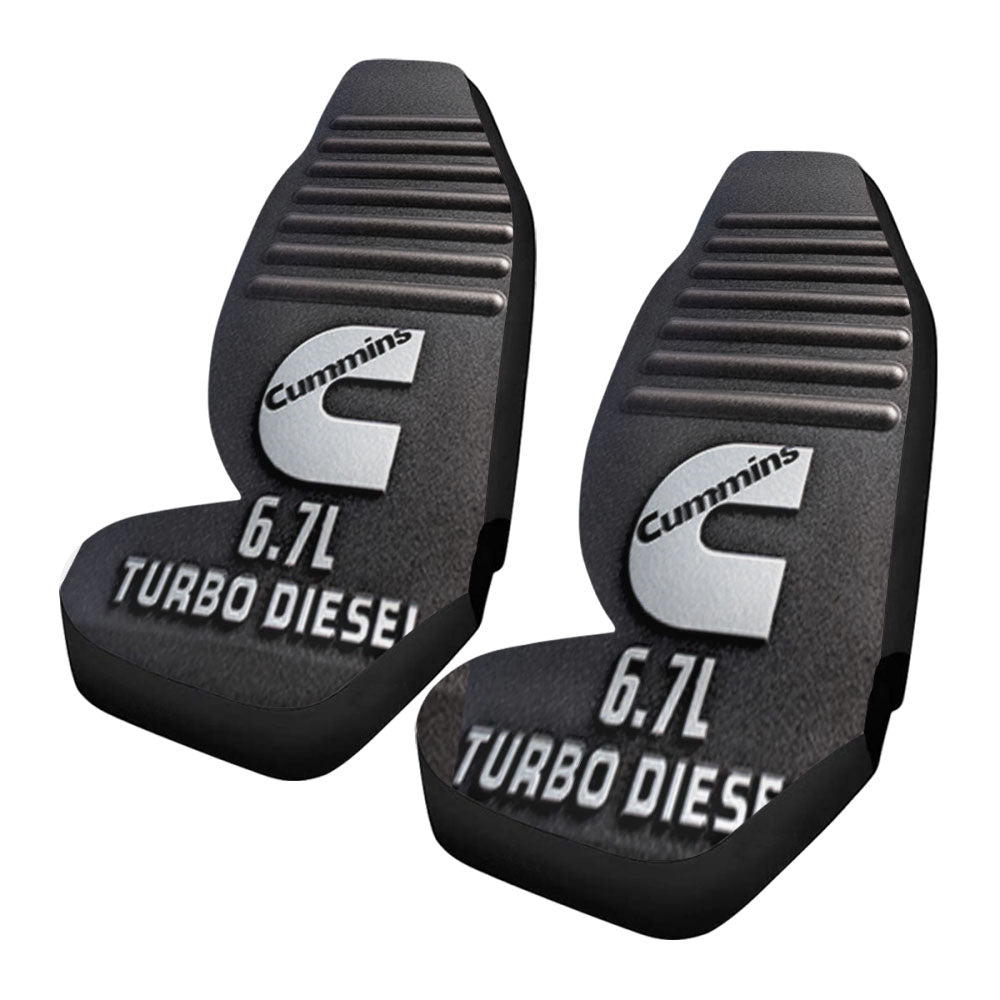 Cummins Turbo Diesel Engine Car Seat Covers