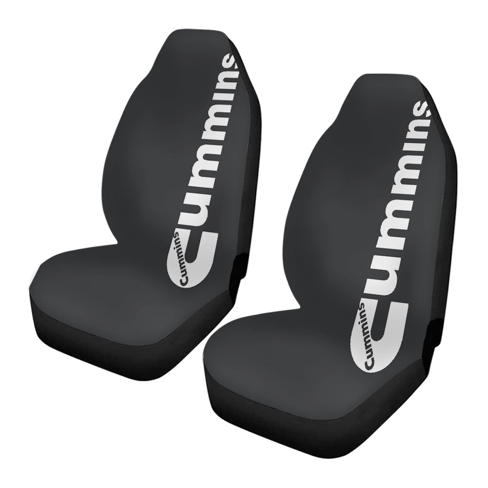 Grey Cummins Diesel Logo Car Seat Covers