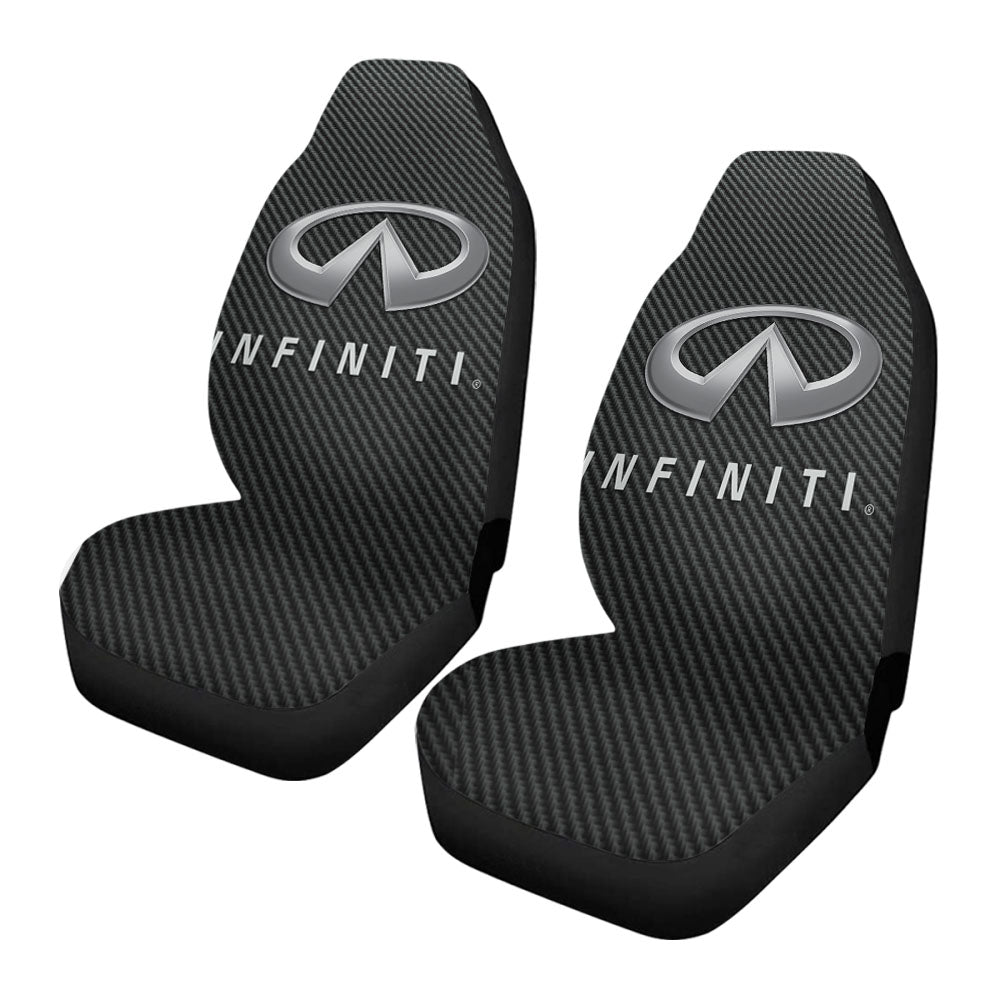Infiniti Logo Carbon Fiber Car Seat Covers