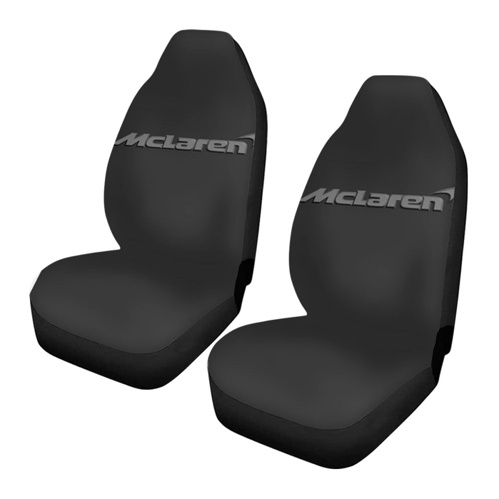 Mclaren Logo Grey Car Seat Covers