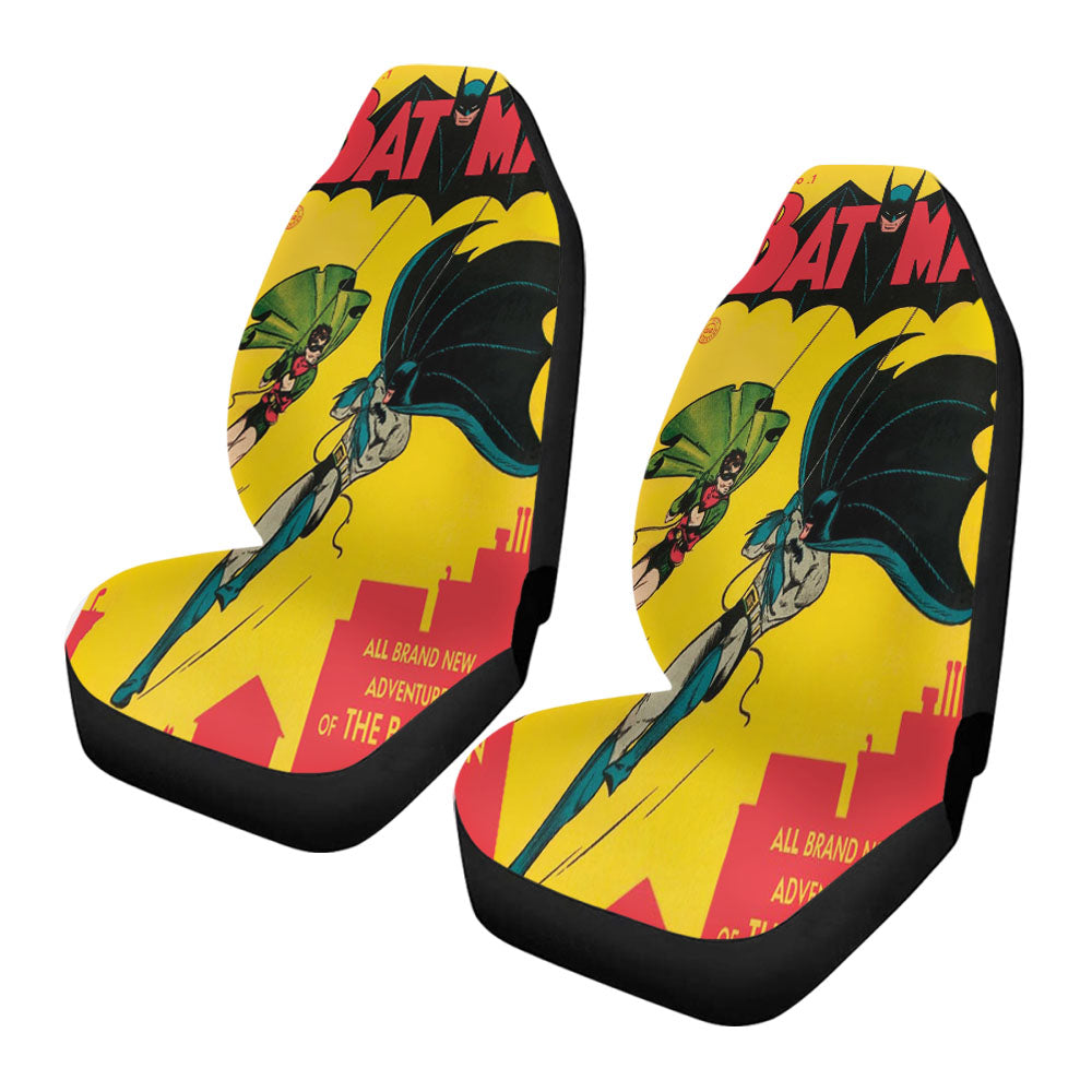 Old Batman Comic Car Seat Covers