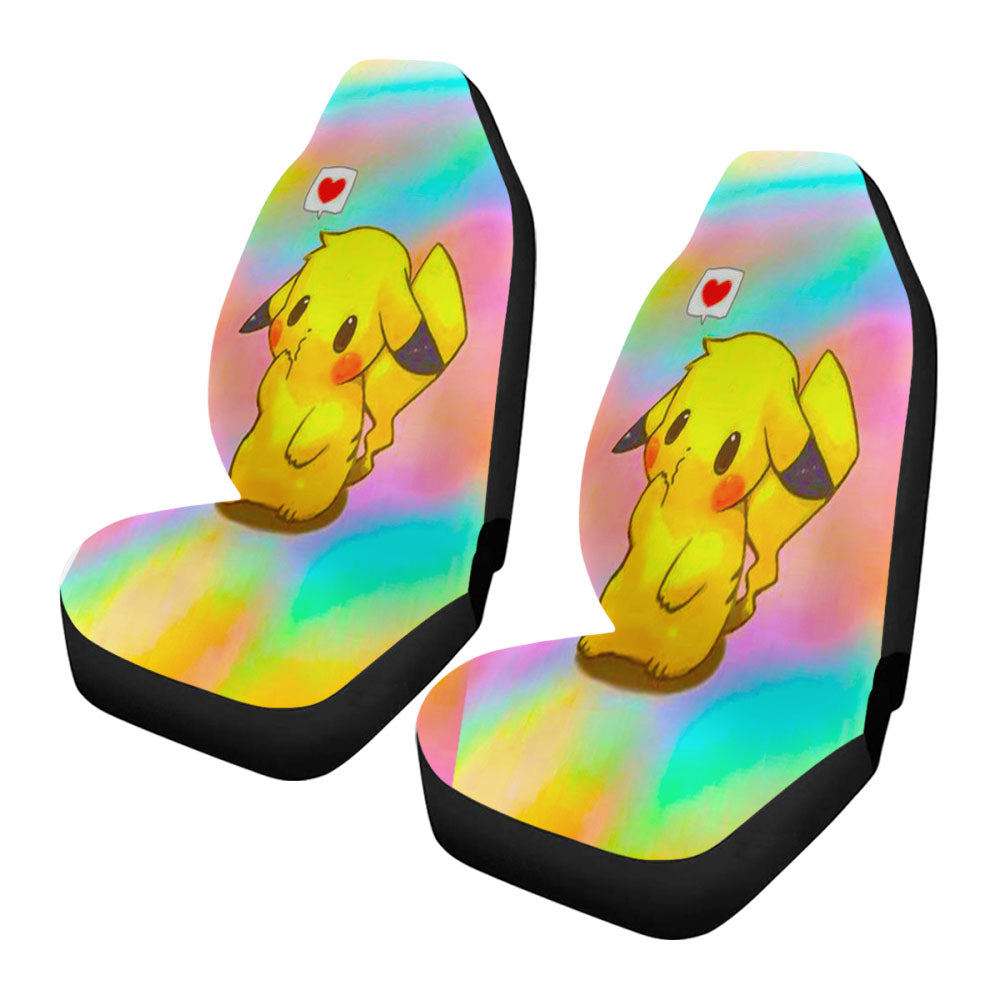 Pikachu Love Car Seat Covers