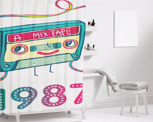 5Seconds Of Summer Bathroom Shower Curtain Fabric Waterproof | 66 X 72 Inch