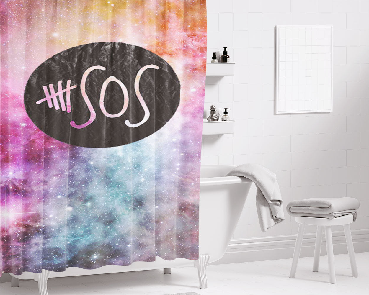 17 Givenchy Accessories Scarf Bathroom Shower Curtain Fabric Waterproof | 66 X 72 Inch