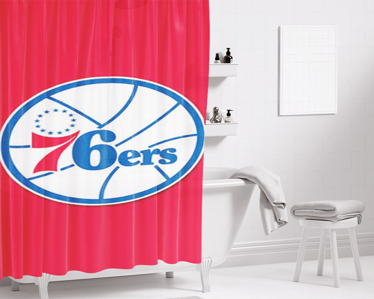 101 Dalmatians Cartoon Animation Bathroom Shower Curtain Fabric Waterproof | 66 X 72 Inch