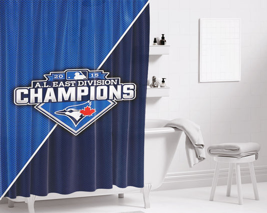 A Great Big World Bathroom Shower Curtain Fabric Waterproof | 66 X 72 Inch