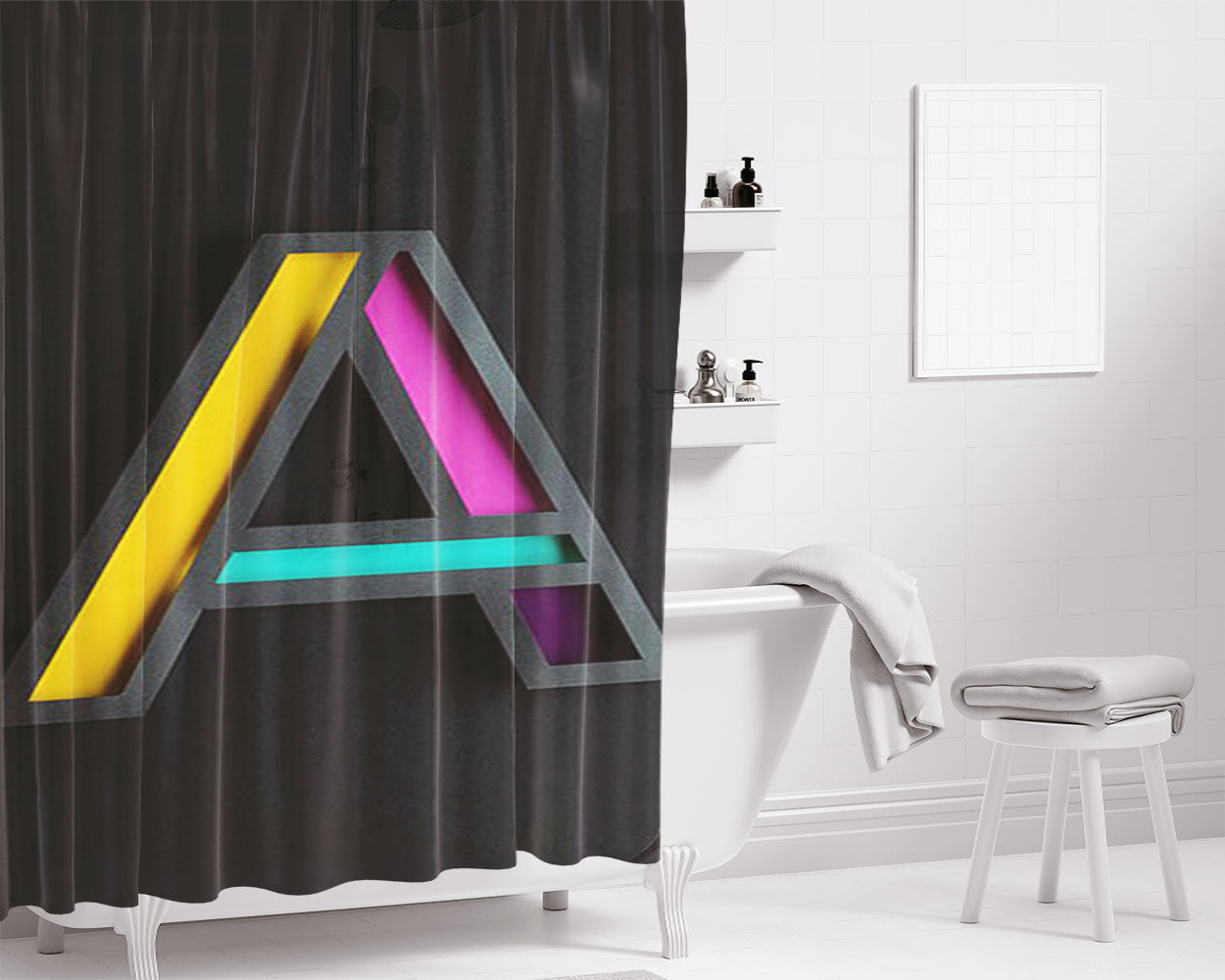 A Star Is Born August Bathroom Shower Curtain Fabric Waterproof | 66 X 72 Inch