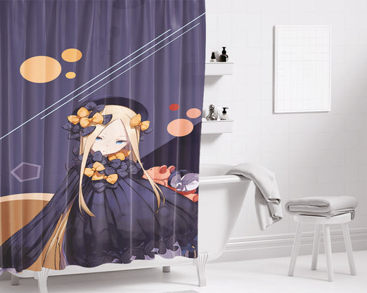 Abigail Breslin Hat Bathroom Shower Curtain Fabric Waterproof | 66 X 72 Inch