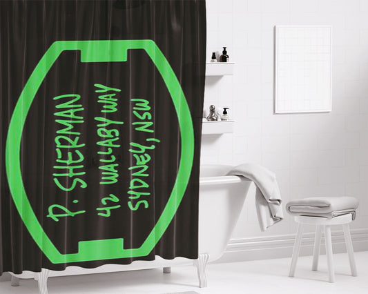 Address Finding Nemo 4 Bathroom Shower Curtain Fabric Waterproof | 66 X 72 Inch