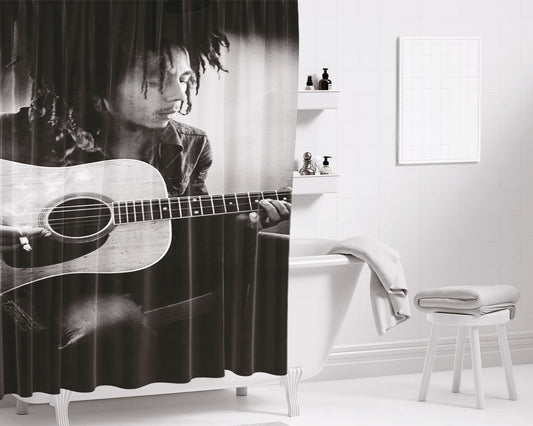 Adriana Lima Eyes Bathroom Shower Curtain Fabric Waterproof | 66 X 72 Inch