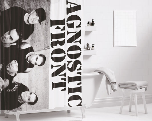 Agnez And Fluffy Bathroom Shower Curtain Fabric Waterproof | 66 X 72 Inch