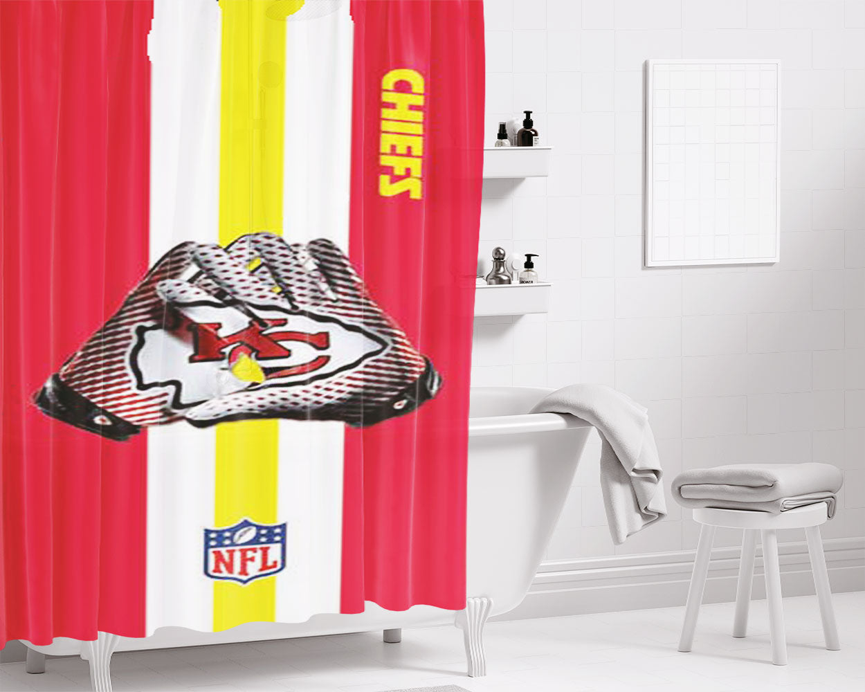 Kazuya Mishima Punch Bathroom Shower Curtain Fabric Waterproof | 66 X 72 Inch