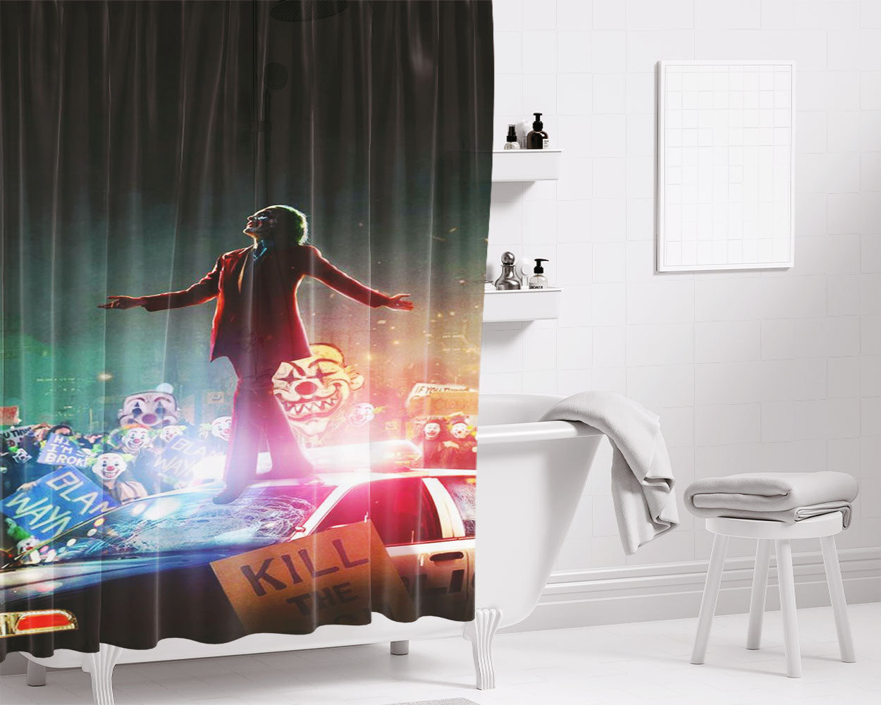 Kill La Kill Bathroom Shower Curtain Fabric Waterproof | 66 X 72 Inch