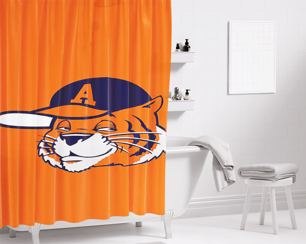 Alburn 6 Bathroom Shower Curtain Fabric Waterproof | 66 X 72 Inch