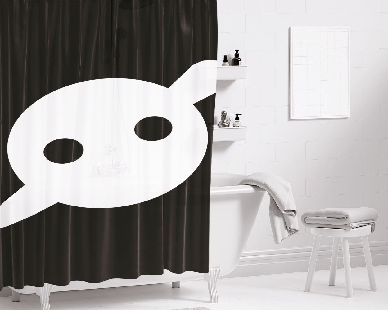Knife Gang The Outsiders Bathroom Shower Curtain Fabric Waterproof | 66 X 72 Inch