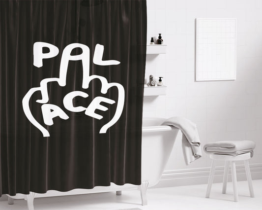 Palace Finge Bathroom Shower Curtain Fabric Waterproof | 66 X 72 Inch