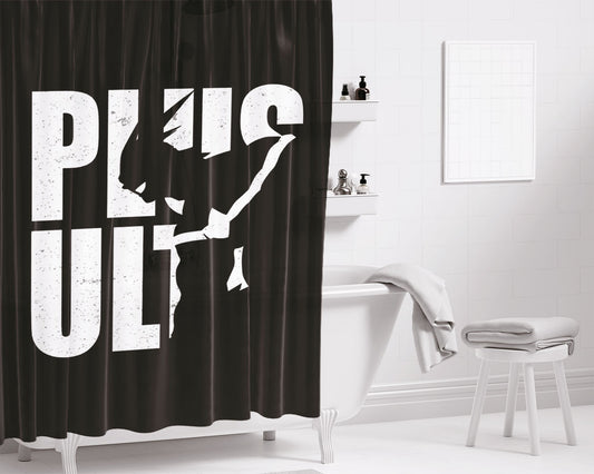 Plus Ultra All Might Bathroom Shower Curtain Fabric Waterproof | 66 X 72 Inch