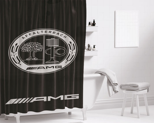 American Bathroom Shower Curtain Fabric Waterproof | 66 X 72 Inch