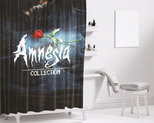Amnesia The Dark Descent Poster Games Bathroom Shower Curtain Fabric Waterproof | 66 X 72 Inch