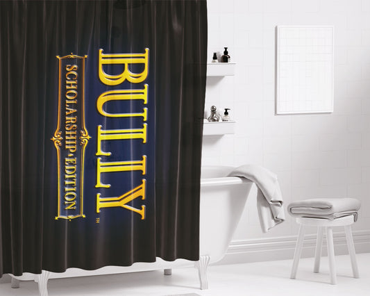 Bully Scholarship Edition Bathroom Shower Curtain Fabric Waterproof | 66 X 72 Inch