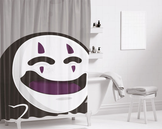 Ghost Spirit Bathroom Shower Curtain Fabric Waterproof | 66 X 72 Inch