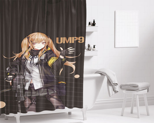 Heckler And Koch Ump Bathroom Shower Curtain Fabric Waterproof | 66 X 72 Inch