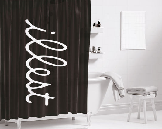 Ikon Bobby Bunny August Bathroom Shower Curtain Fabric Waterproof | 66 X 72 Inch