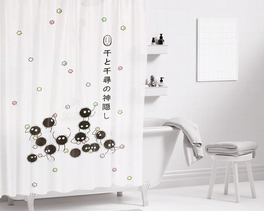 Susuwa Bathroom Shower Curtain Fabric Waterproof | 66 X 72 Inch