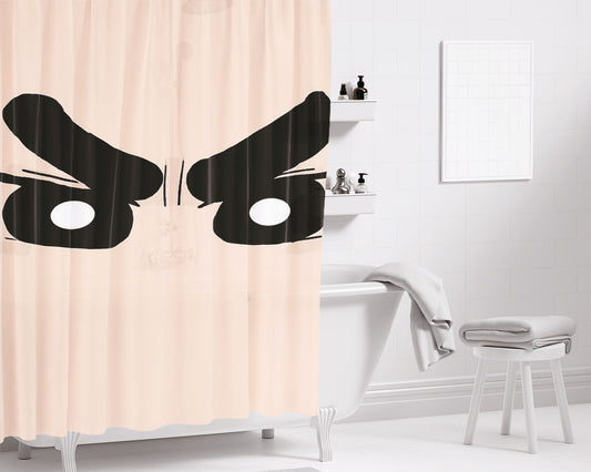 Crayon Shin Bathroom Shower Curtain Fabric Waterproof | 66 X 72 Inch