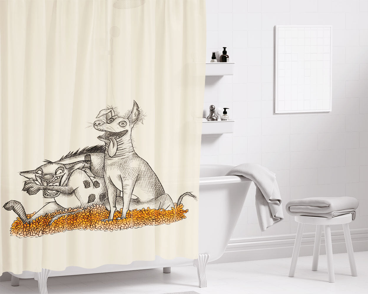 Dantdm The Diamond Minecart Bathroom Shower Curtain Fabric Waterproof | 66 X 72 Inch