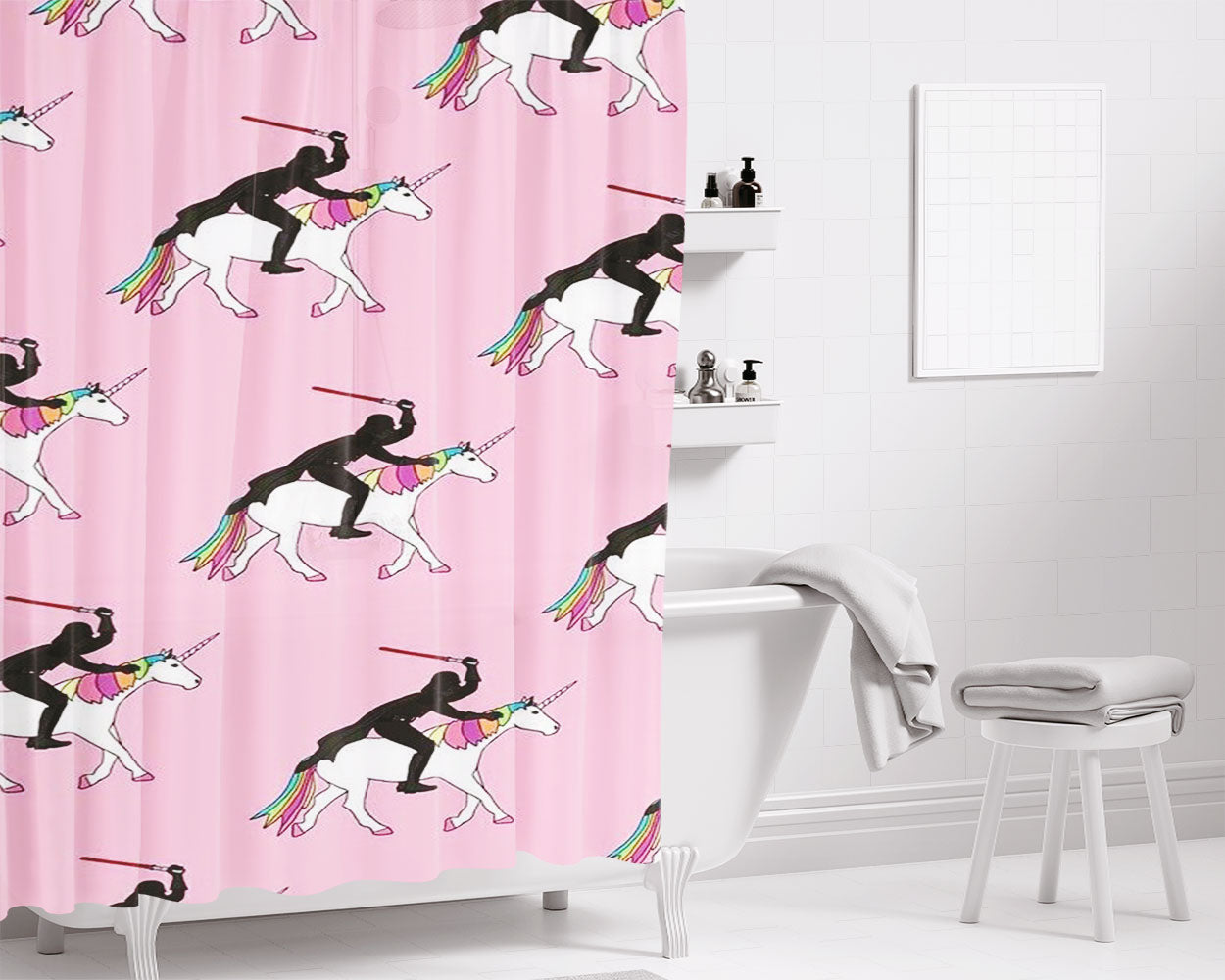Darren Criss Topman Collage 4 Bathroom Shower Curtain Fabric Waterproof | 66 X 72 Inch