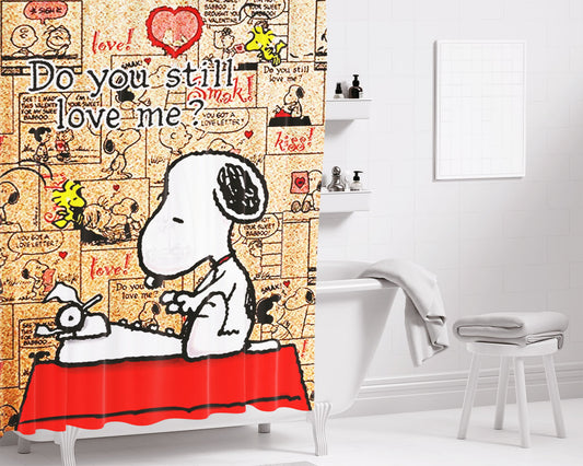 Do Wahatever Be Weird August Bathroom Shower Curtain Fabric Waterproof | 66 X 72 Inch