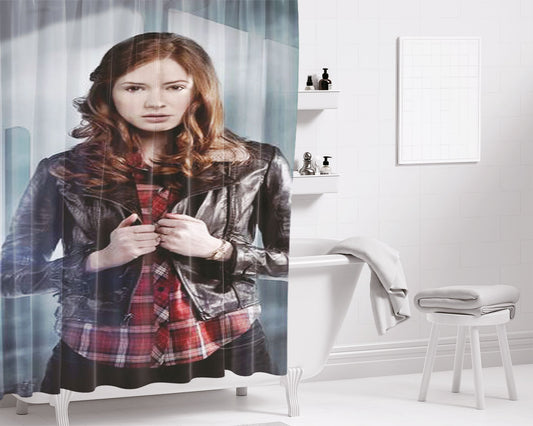 Doctor Sycho Bathroom Shower Curtain Fabric Waterproof | 66 X 72 Inch
