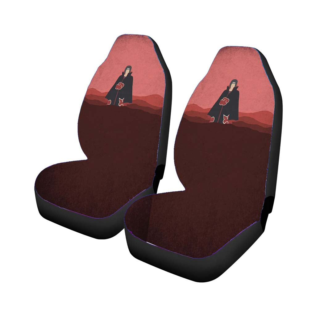 Itachi Uchiha Minimalist Wallpaper Car Seat Covers