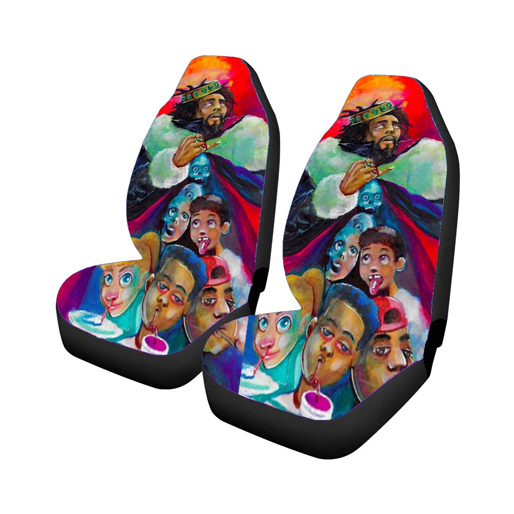 J Cole Kod Album Art Car Seat Covers