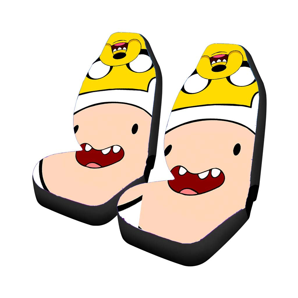 Jake And Finn Adventure Time Car Seat Covers
