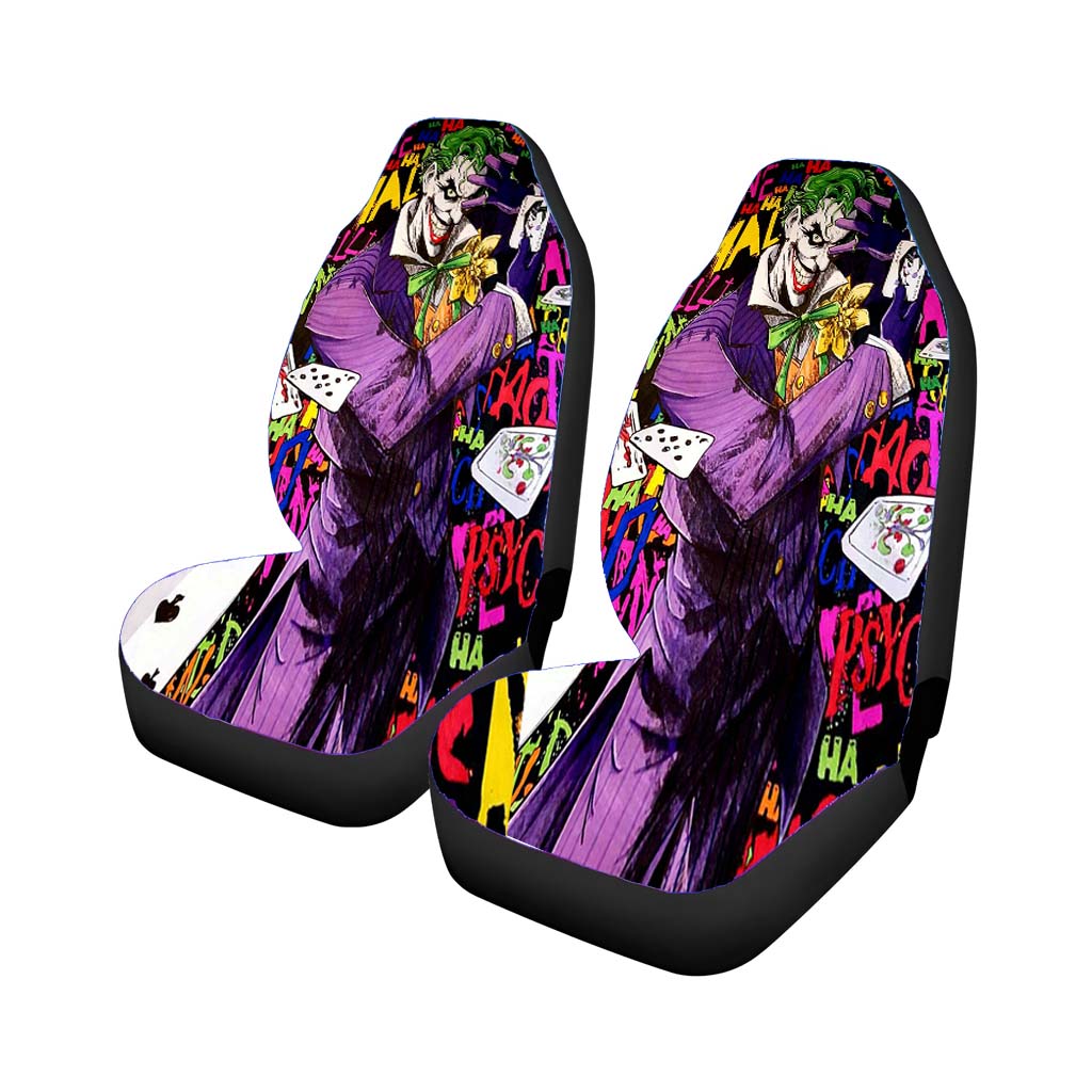 Joker Art Card Wallpapers Car Seat Covers