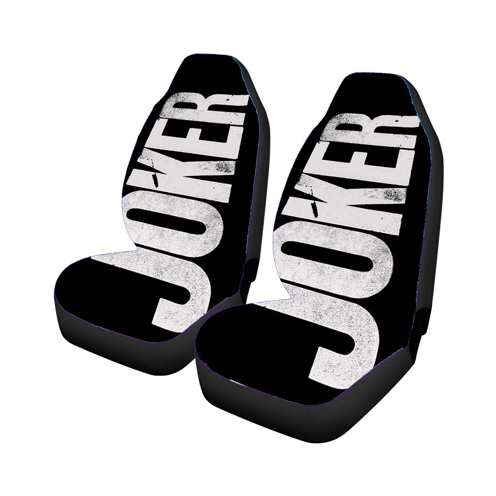 Joker Canvas Font Car Seat Covers