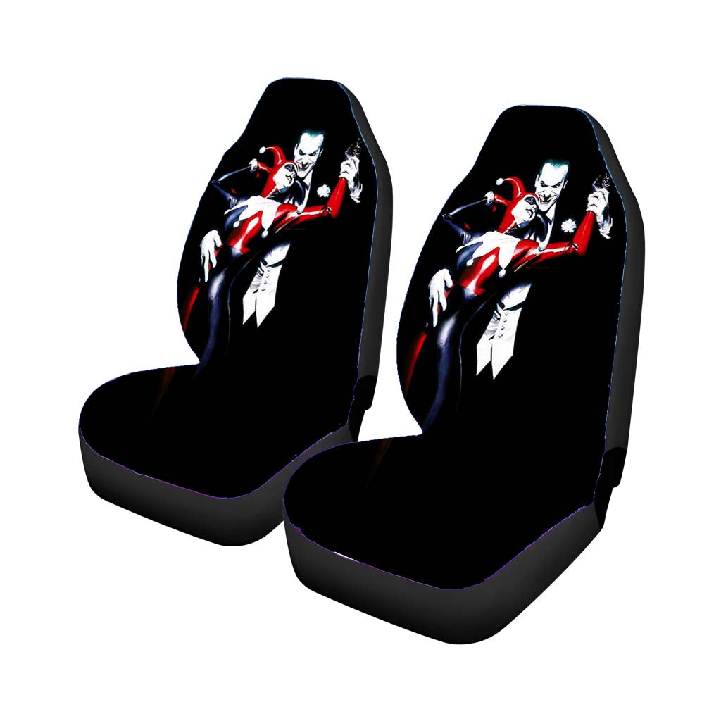Joker Harley Queen Black Car Seat Covers